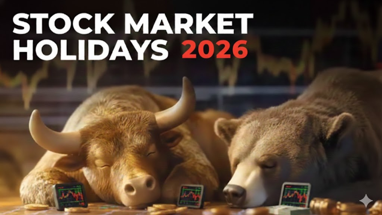 Stock market holidays 2026: NSE releases holiday calendar; check key dates, weekend closures, Muhurat session &amp; outlook
