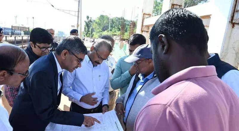 ECoR general manager inspects rail infra, passenger amenities on Koraput-Rayagada route