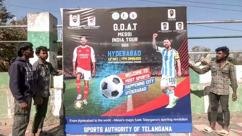 Match day mania: Hyderabad gears up for Messi arrival; 3k police deployed