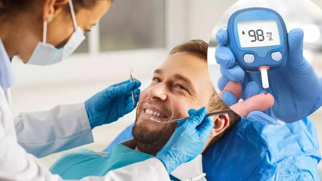 Oral disease risk in diabetes: Early warning signs in teeth and gums, causes and management