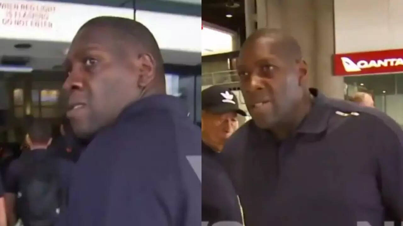 Drama in Australia! England security's confrontation with media - Watch