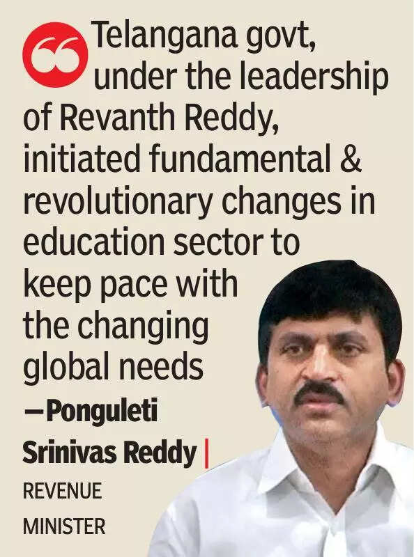 Making students future-ready top priority for govt, says Ponguleti