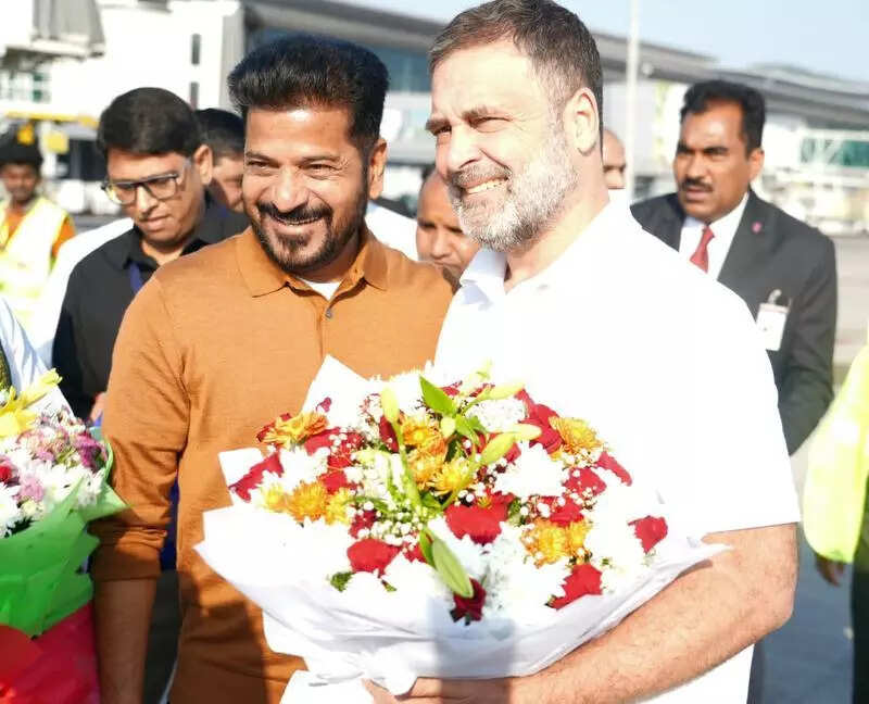 Revanth briefs Rahul on Telangana gains, Jubilee Hills win and Congress momentum