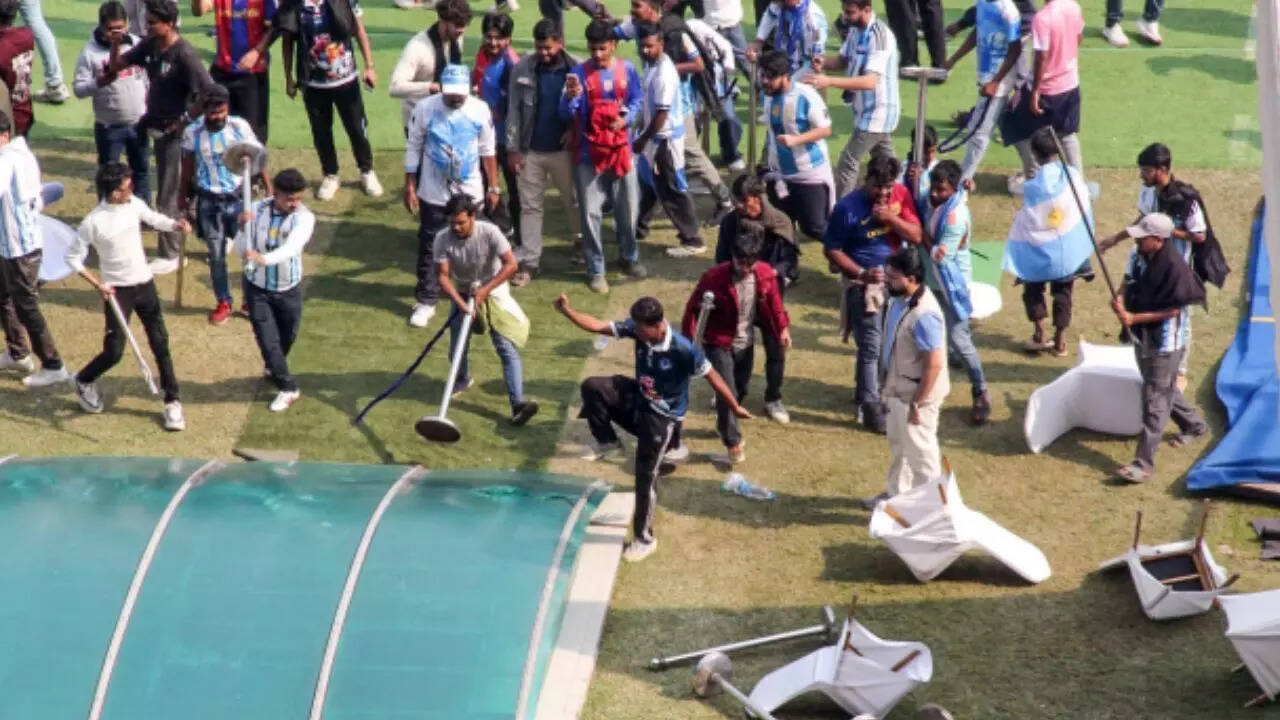 Inside fan uproar: Rs 16k for ticket, Rs 200 for water, but Messi lost among VIPs; ‘what were politicians doing on ground?’