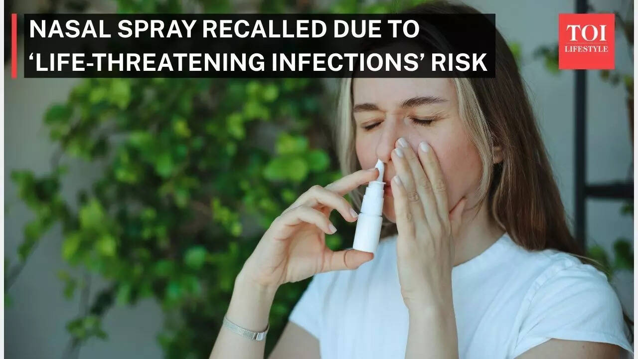 Nasal spray recalled due to ‘life-threatening infections’ risk