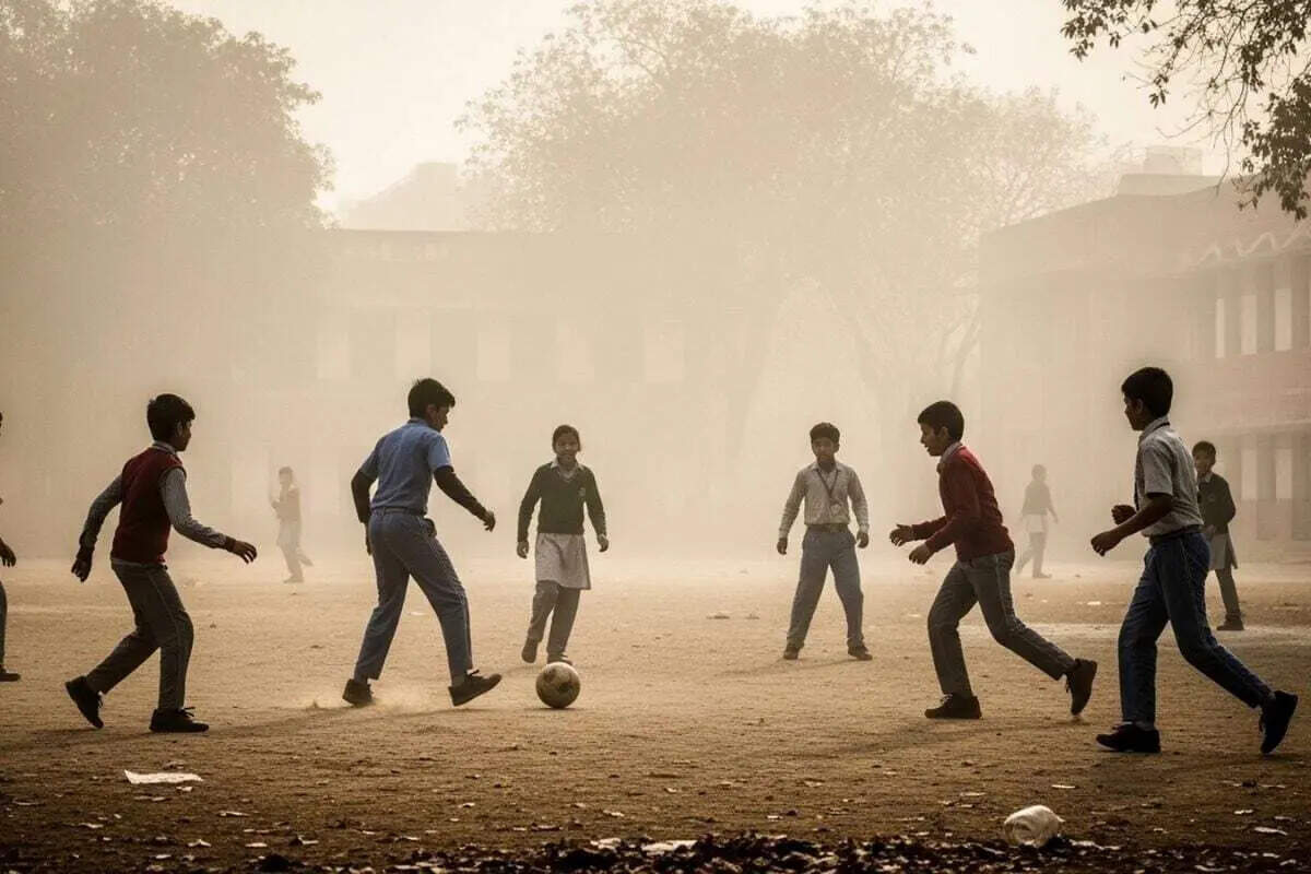 CAQM bans outdoor sports in Delhi-NCR amid rising pollution; schools must comply to protect children's health