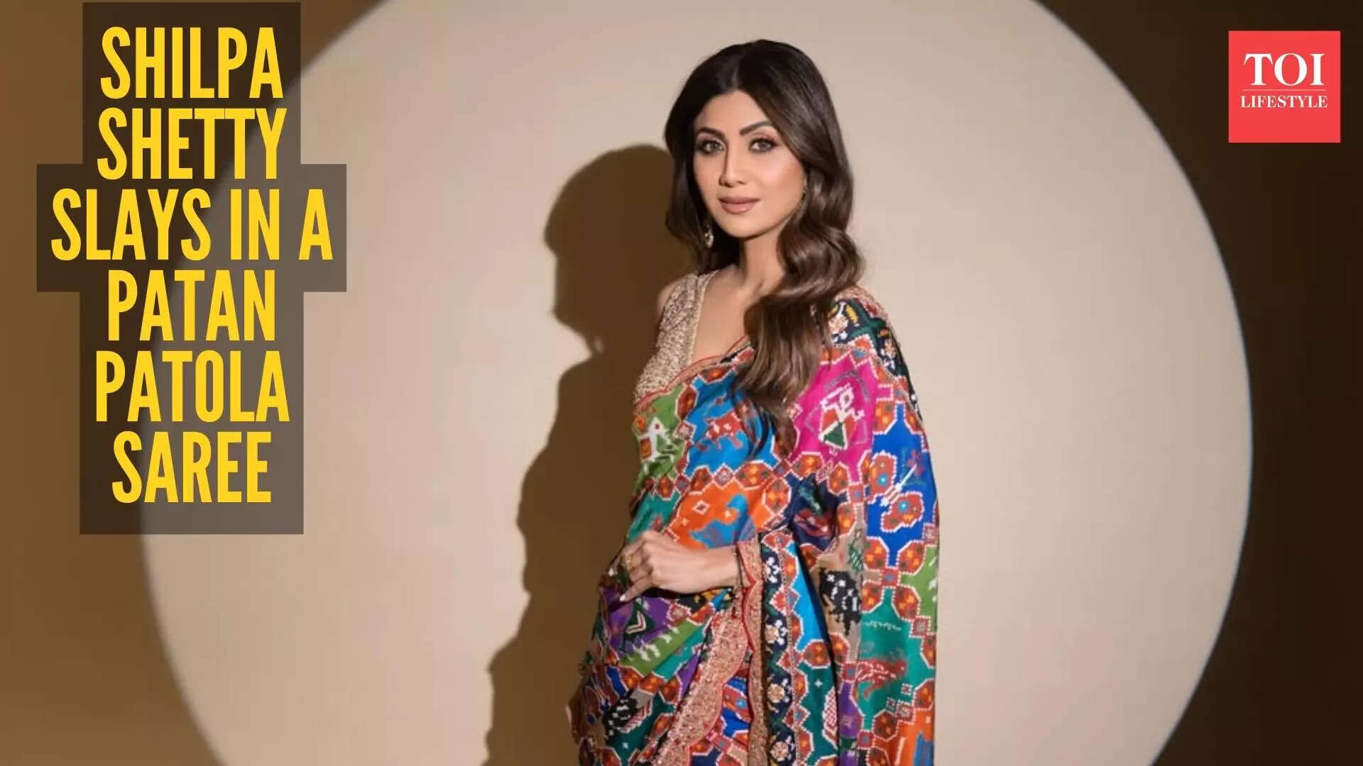 Shilpa Shetty just revived the glory of 700-year-old Patan Patola sarees
