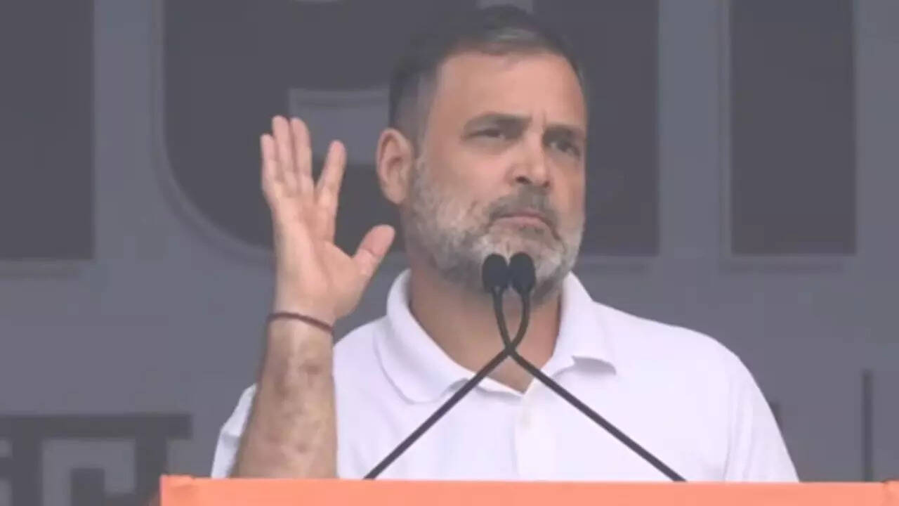 'Will remove Narendra Modi, RSS govt from power': Rahul Gandhi at 'vote chori' rally; slams EC