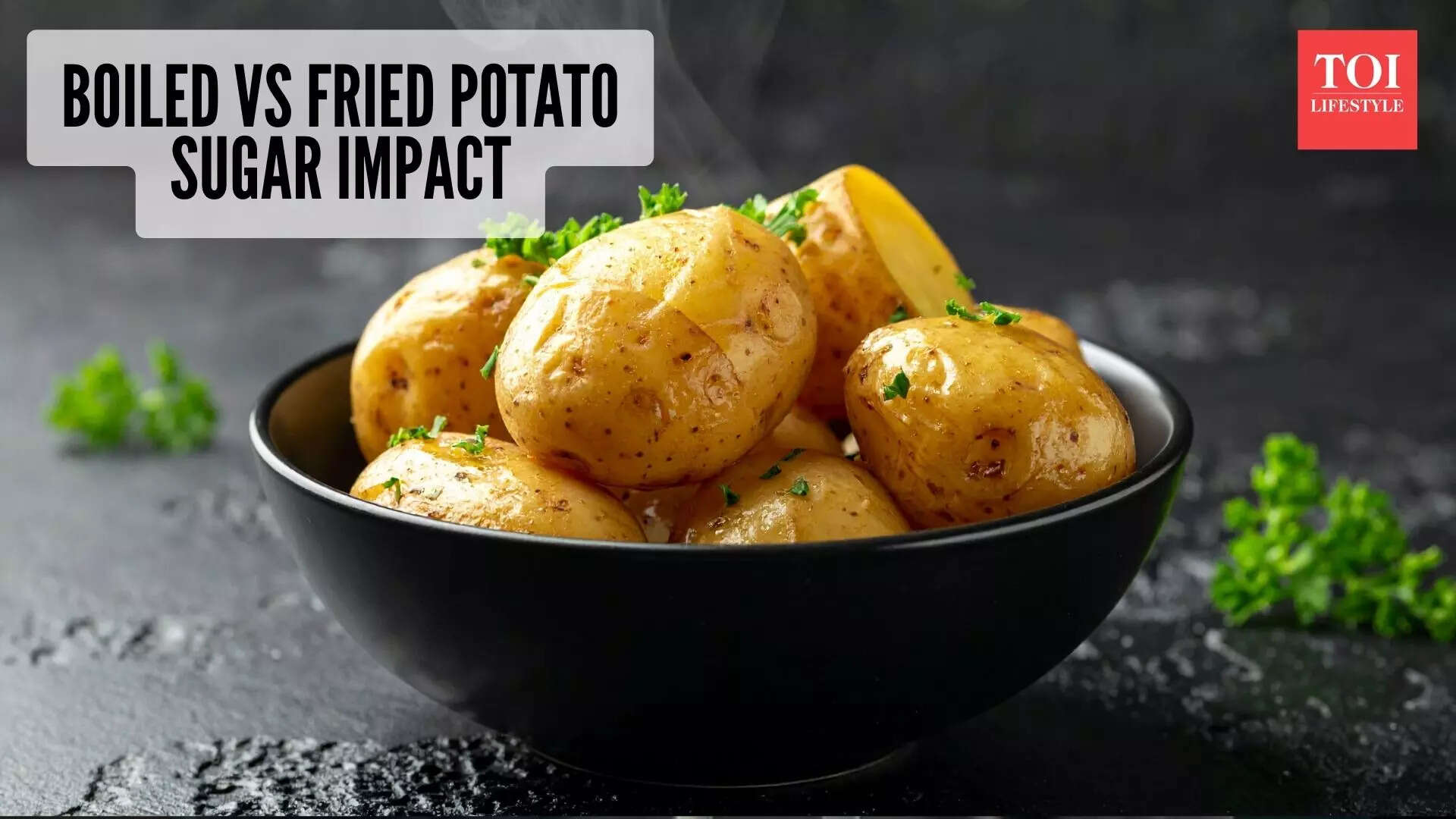 Boiled potato vs fried potato: How does cooking style impact blood sugar levels