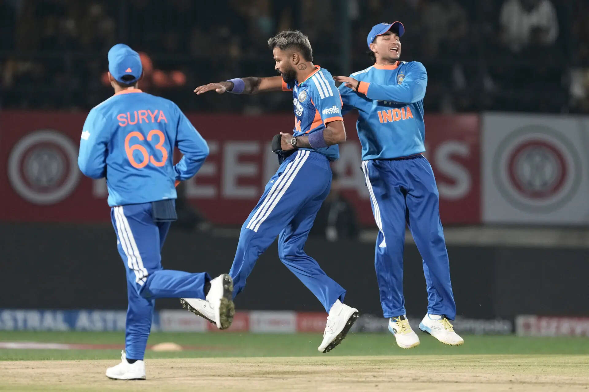 3rd T20I: Record! Pandya becomes first Indian to achieve this feat