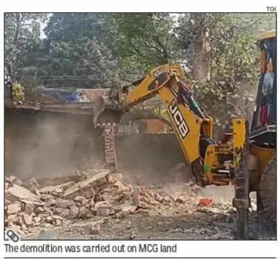 Market built by two brothers with multiple criminal cases demolished in Gurgaon