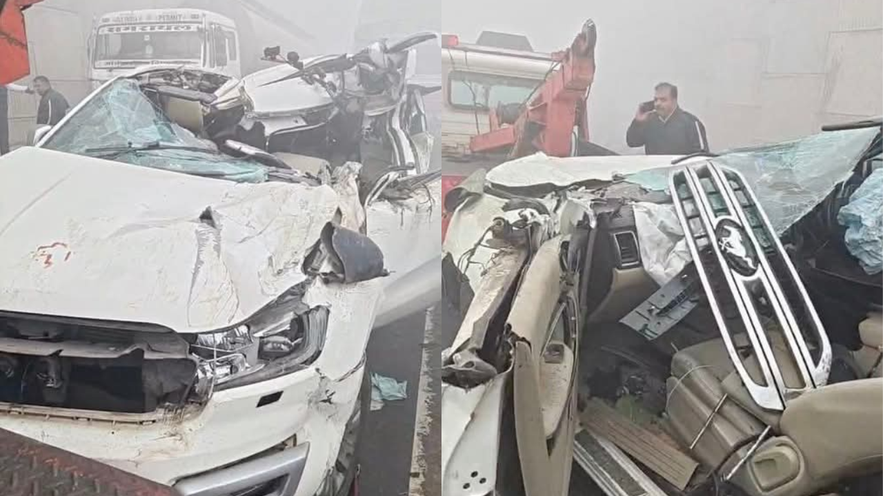 NCR fog horror: Dense fog triggers series of accidents in Nuh, Gurgaon, Faridabad; authorities clear wreckage using cranes