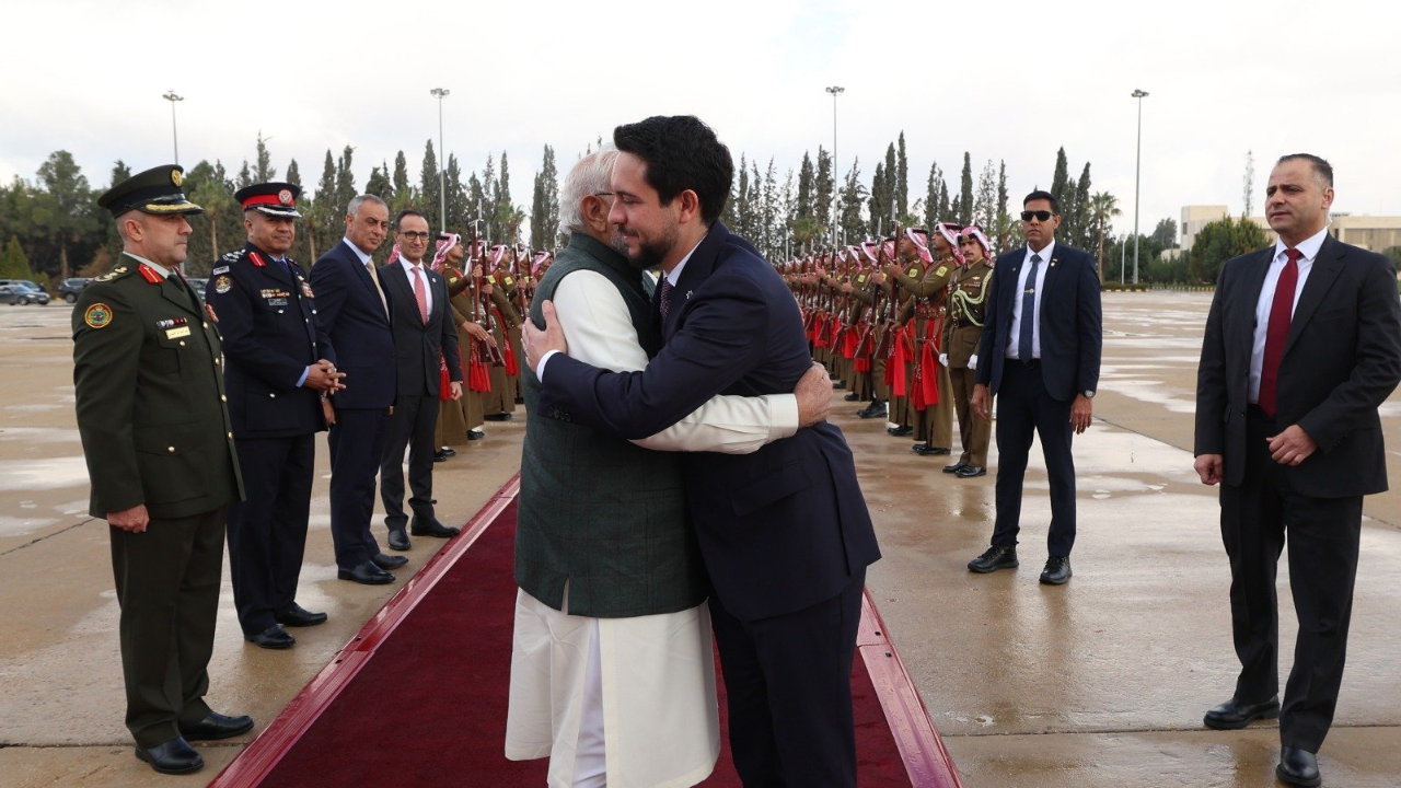India-Jordan ties: PM Modi concludes landmark visit; thanks Crown Prince for airport farewell