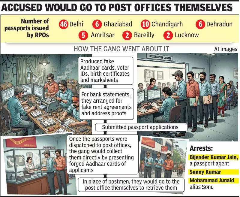 How a passport forgery ring facilitated international escape for gangsters &amp; their aides