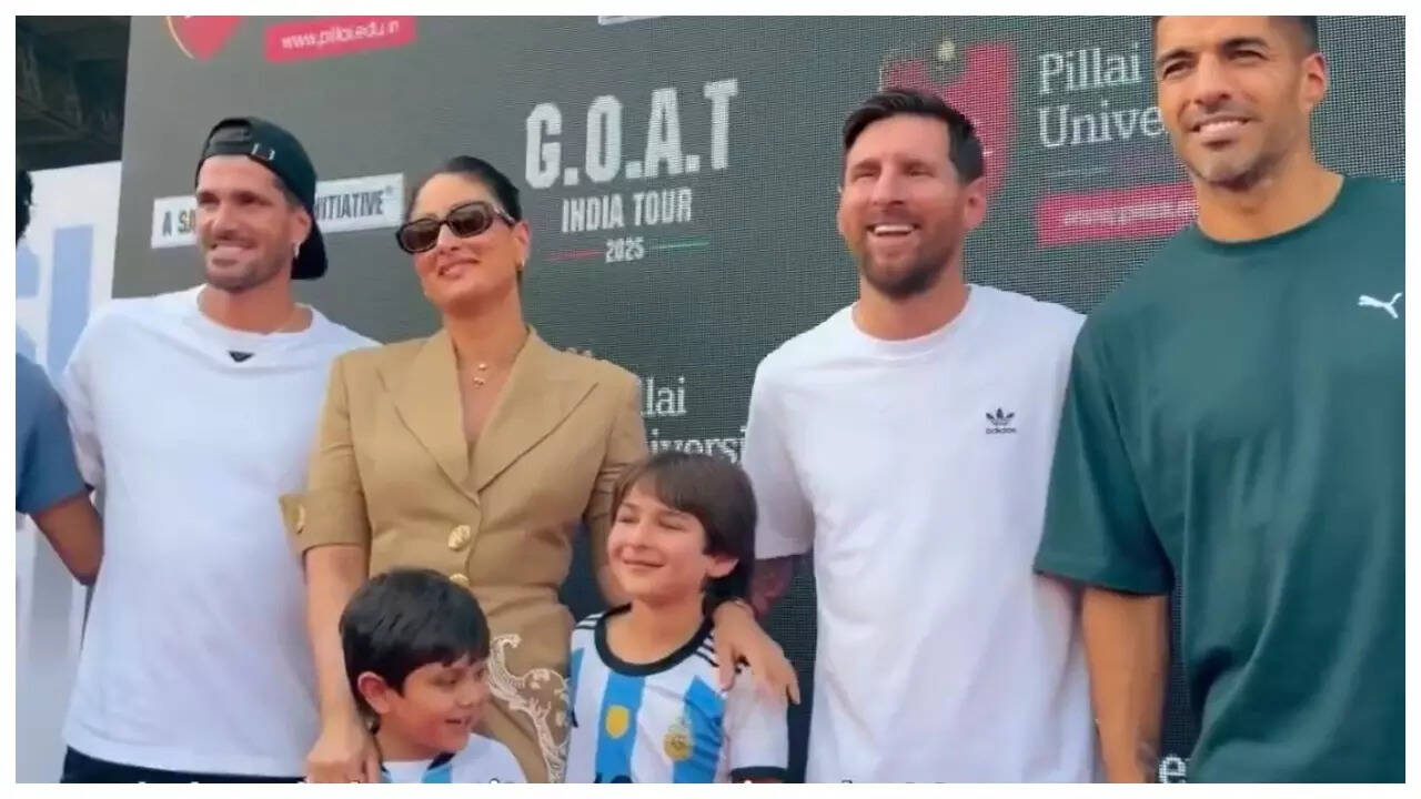 Messi adds Bebo, Tim and Jeh to his India tour video - WATCH