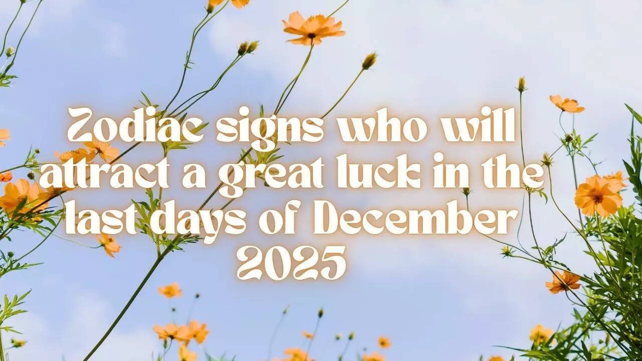 Zodiac signs who will attract a great luck in the last days of December 2025