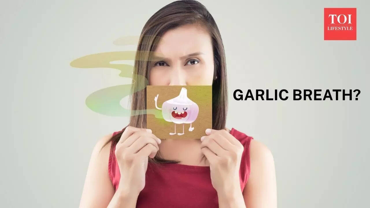 Garlic breath? A simple food in your fridge can help