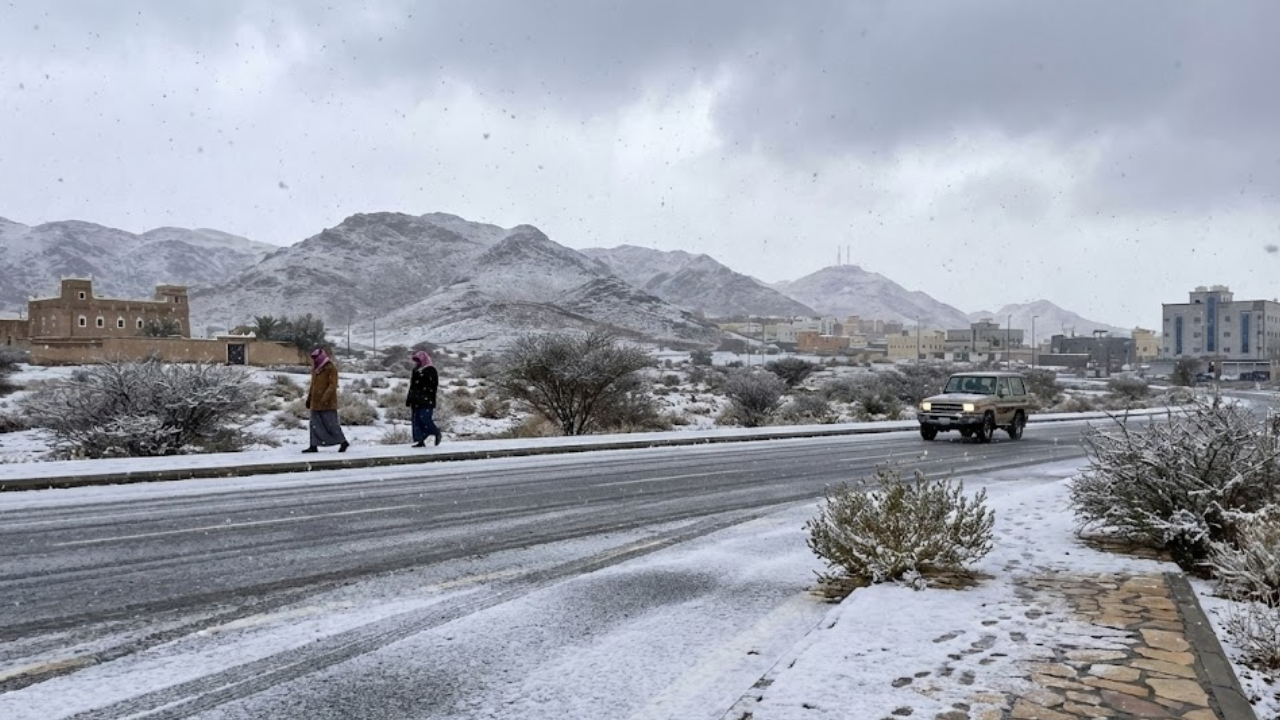 Saudi Arabia: Snowfall and thunderstorms expected across multiple regions this week
