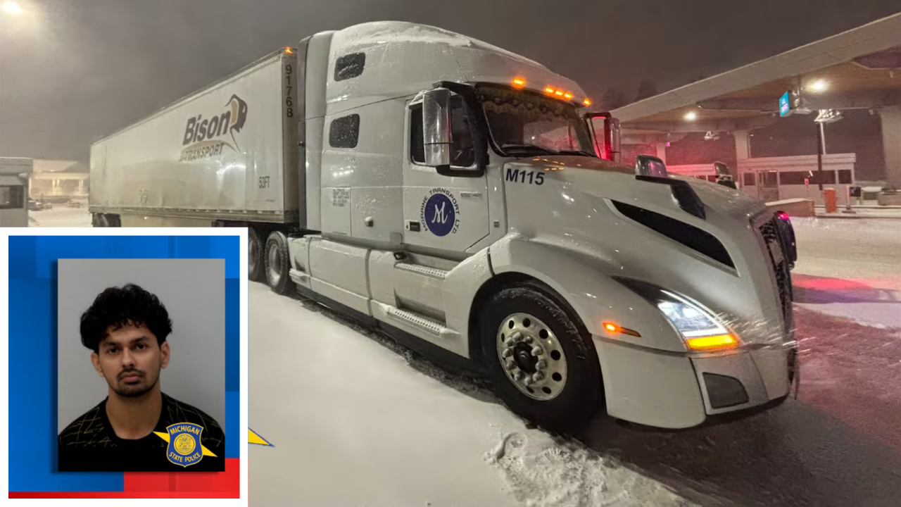 Indian-origin man from Ontario arrested at US-Canada border for driving stolen truck; released on bond