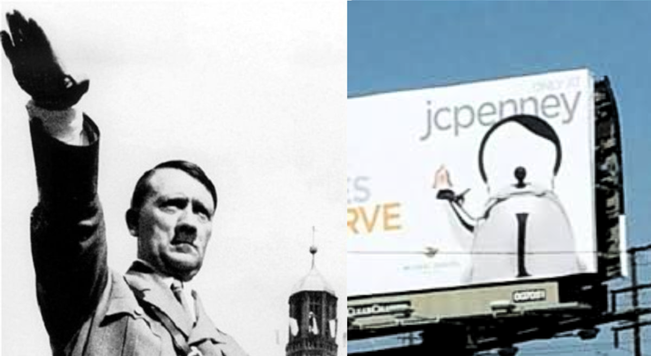 When a teapot became Hitler: The bizarre billboard controversy that took over the internet