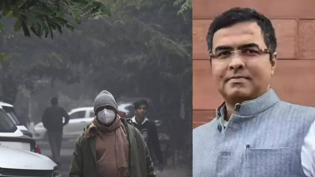 ‘Kejriwal govt didn’t do anything’: Bearing brunt of AAP’s wrongdoings, says Parvesh Verma; Delhi AQI in ‘severe’