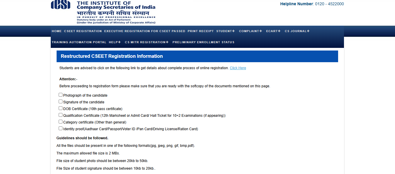 ICSI CSEET June 2026 registration window opens at icsi.edu: Check direct link to apply and key details here