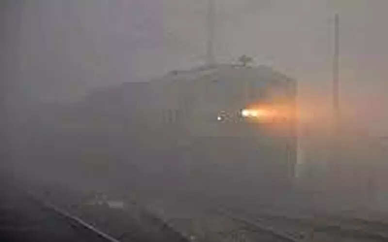 Dense fog delays north-bound trains by hours, passengers fume