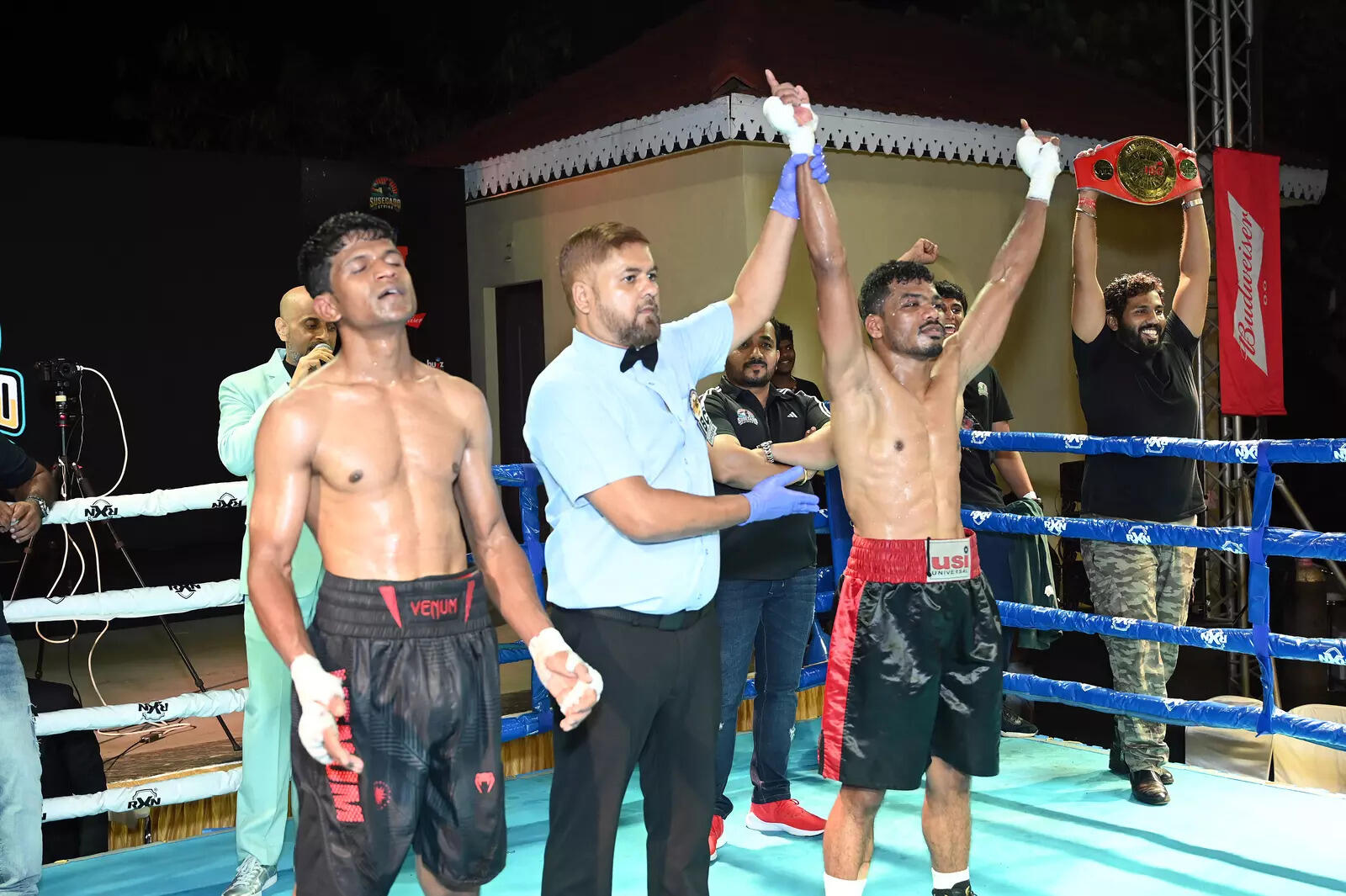 Pro boxing: Pralhad defends IBC title, Gauns knocked out