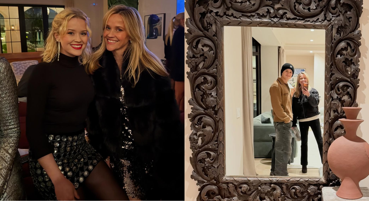 Reese Witherspoon or Ava Phillippe? Fans can't tell who's who in viral holiday photo