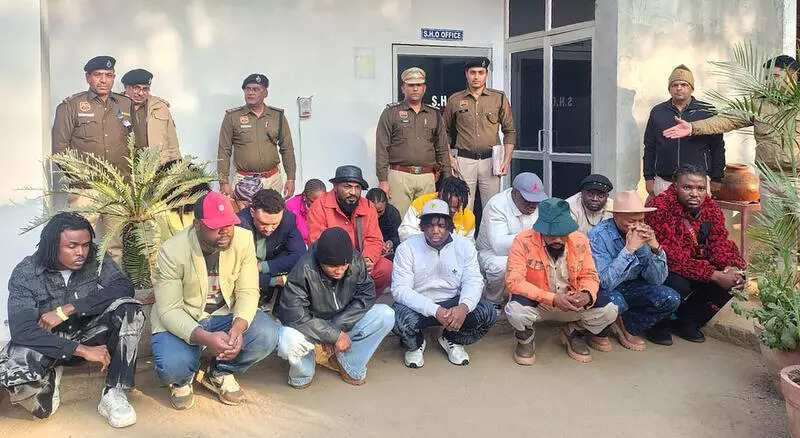 16 foreigners held in raid at Bhondsi farmhouse party