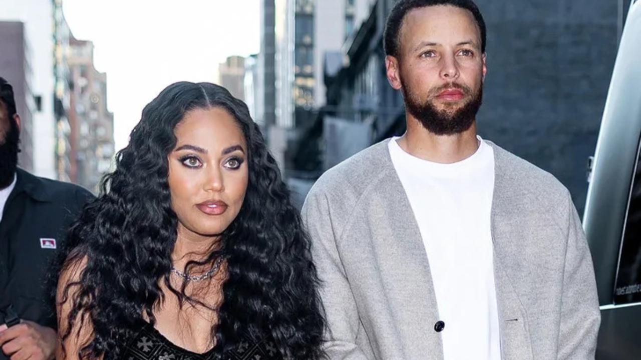 Stephen Curry and Ayesha Curry