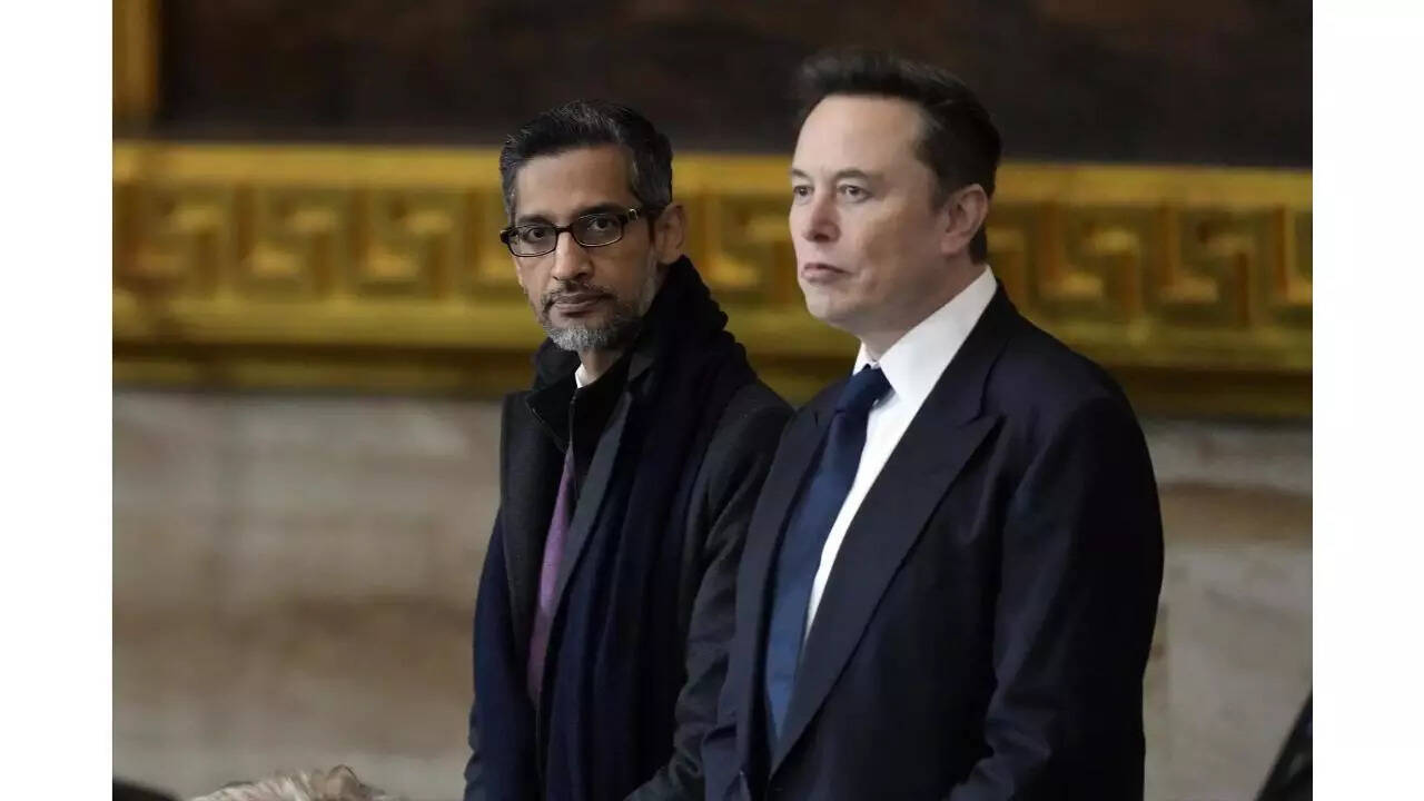 Google CEO shares AI-made Xmas photo: Elon Musk reacts; post goes viral