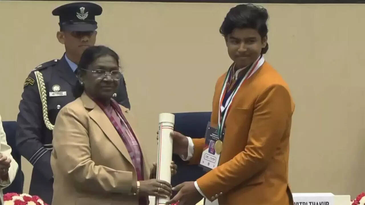 14-year-old Sooryavanshi honoured with PM Rashtriya Bal Puraskar – Watch
