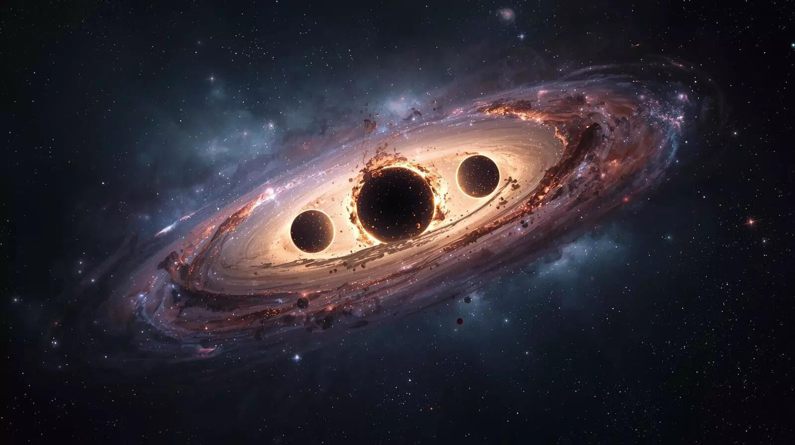 Have scientists found an active triple black hole system in a galaxy merger; know the truth