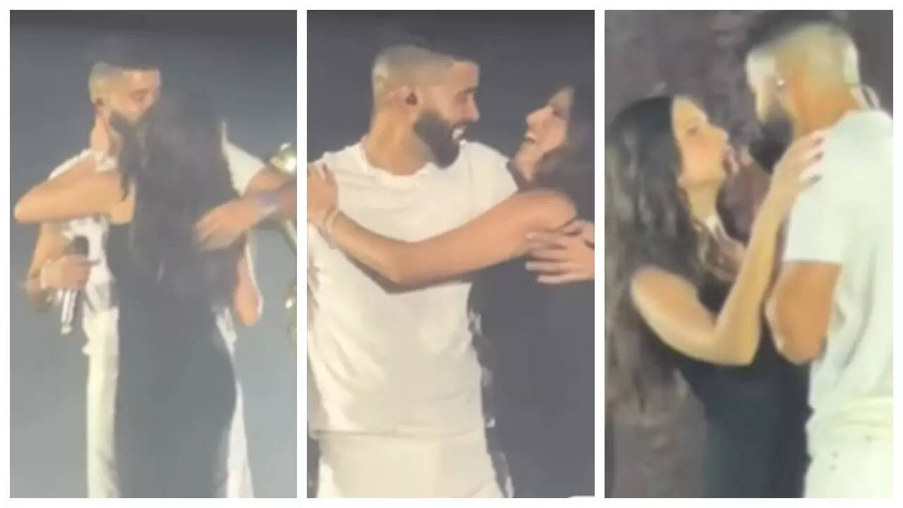 AP hugs, kisses Tara at gig; Veer's reaction goes viral