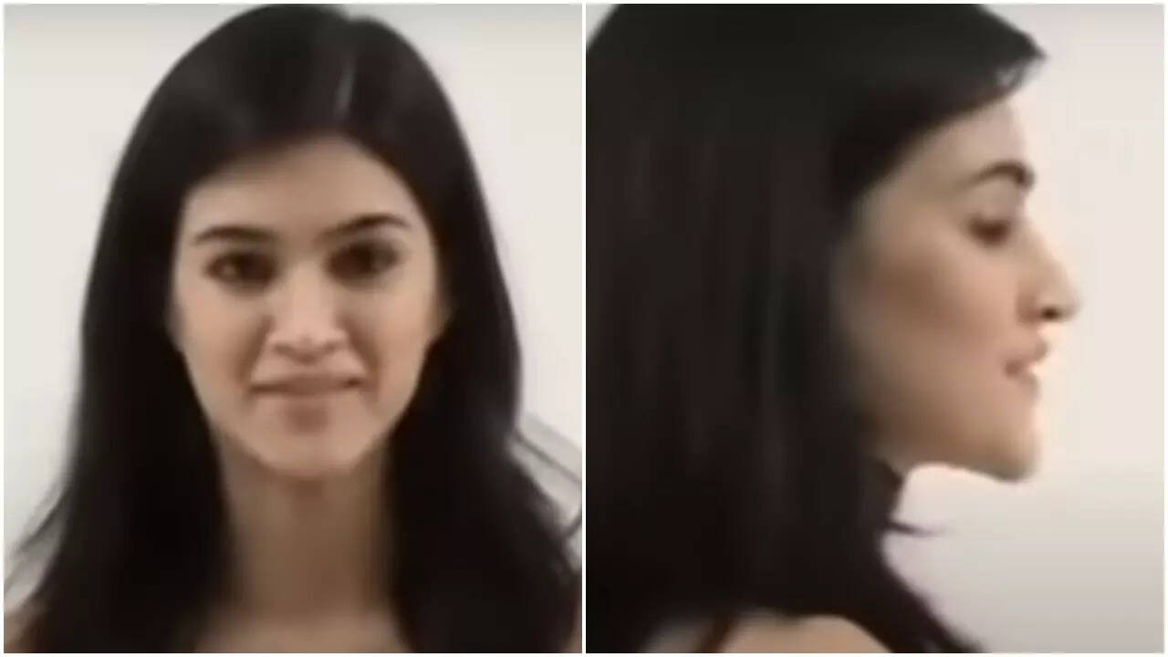 Kriti's audition tape resurfaces: 'Uncomfortable in two-piece'