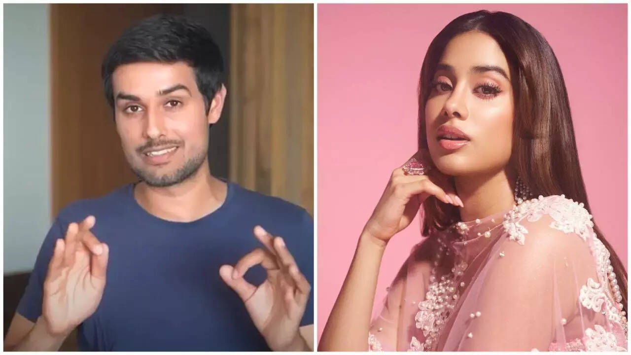 Dhruv Rathee responds to Janhvi Kapoor thumbnail backlash