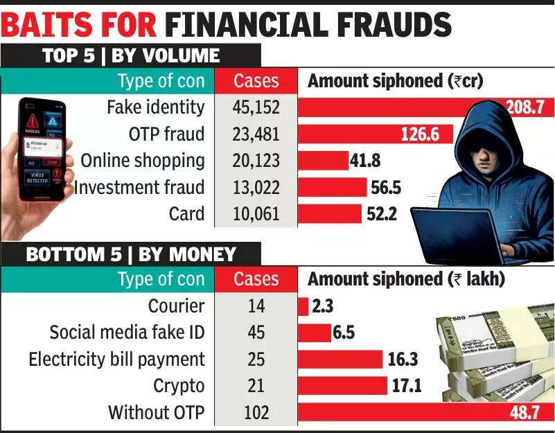 ID, OTP, shopping frauds drive 50% of cybercrime case in Gujarat