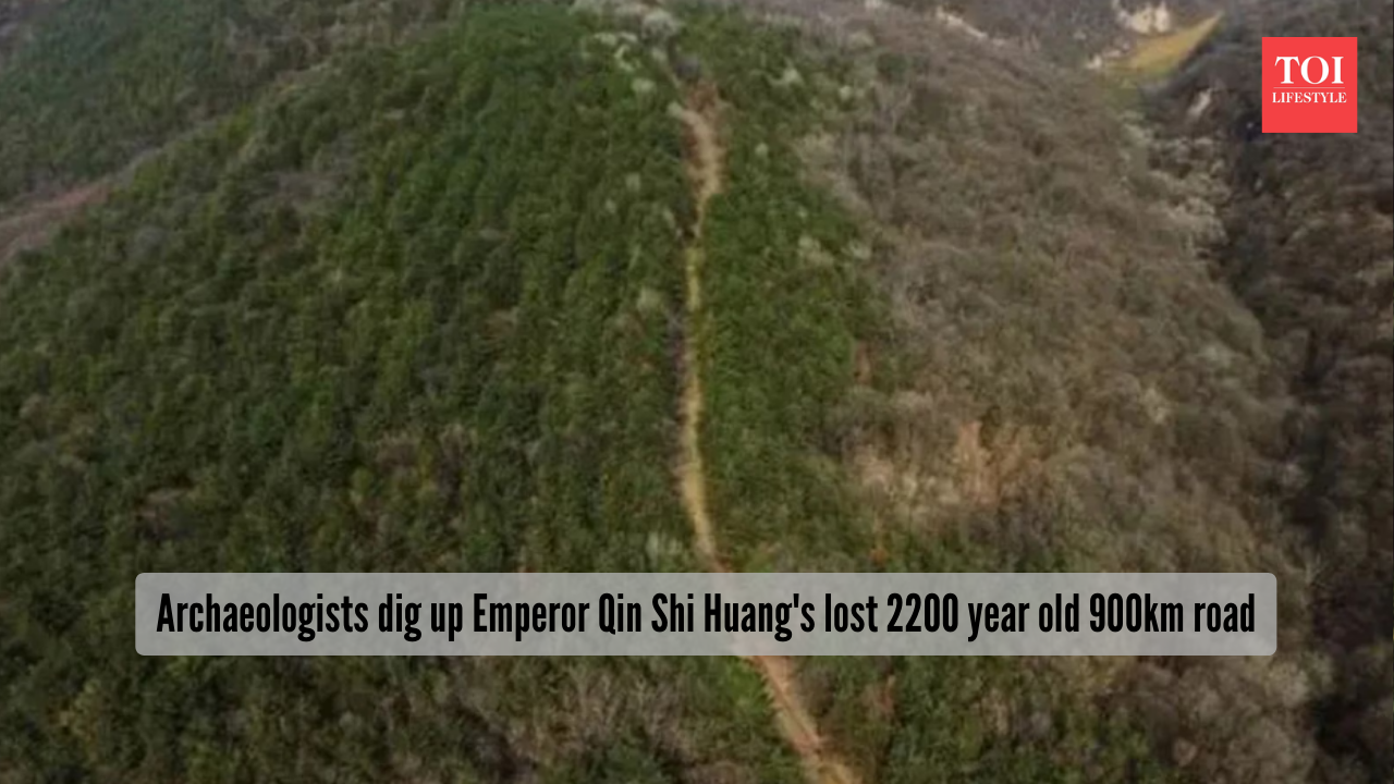 Archaeologists dig up Emperor Qin Shi Huang's lost 2200 year old 900km road