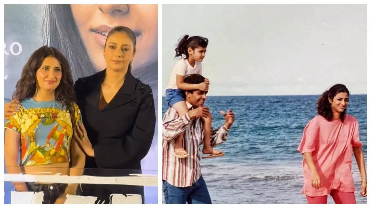 Tabu REUNITES with 'Chachi 420' co-star Fatima