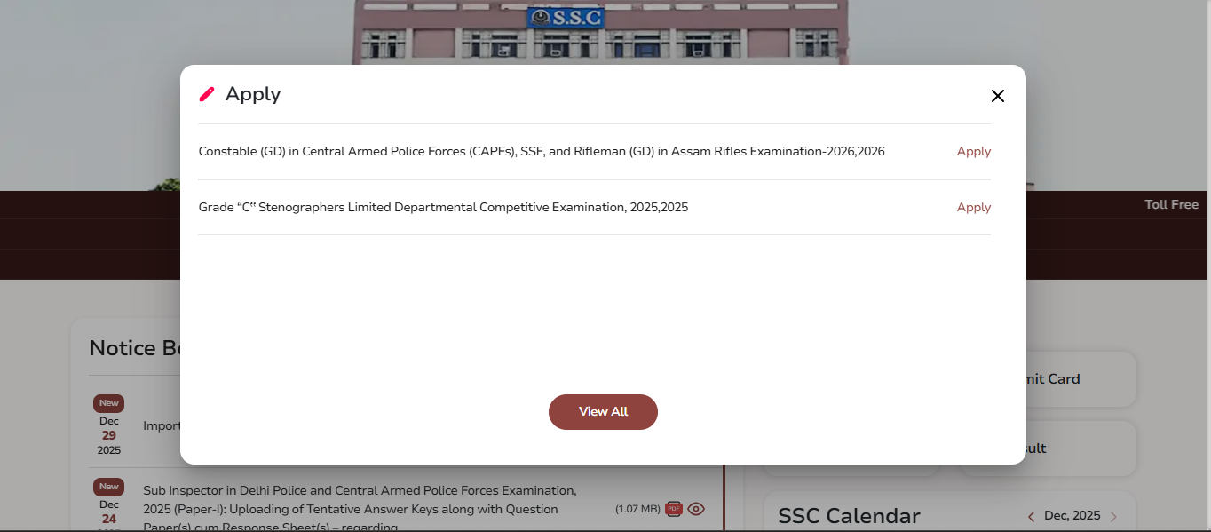 SSC GD Constable recruitment 2026: Registration window closes tomorrow for 25,487 posts; direct link to apply here