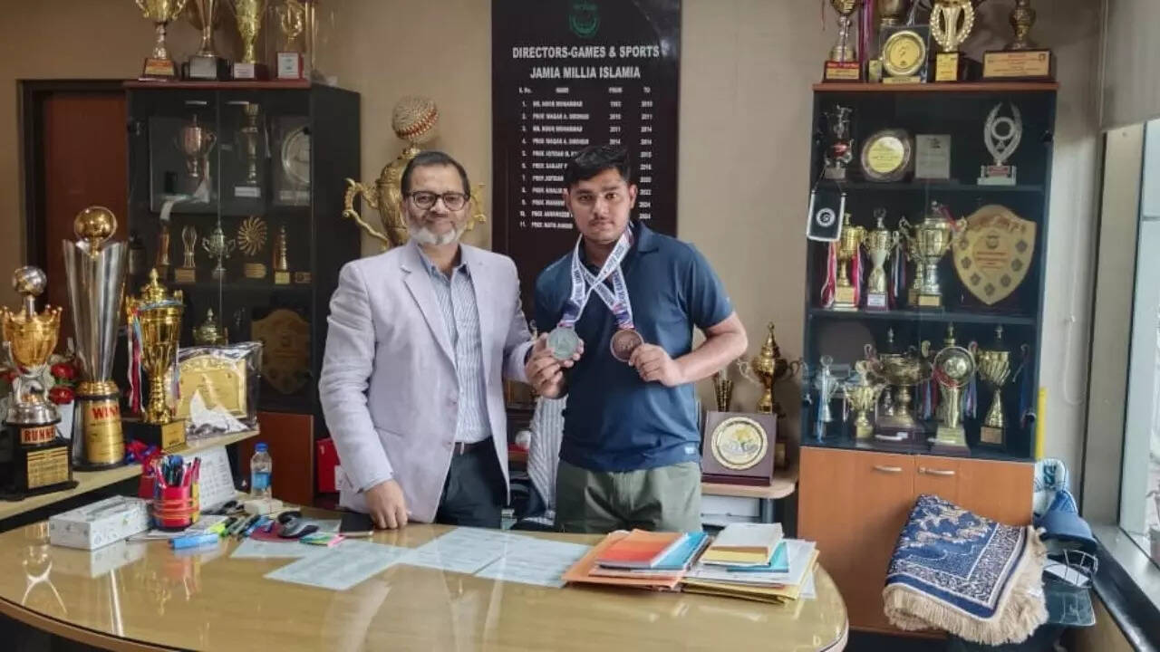 Jamia Millia Islamia student wins medals at National Sikh Games 2025–26