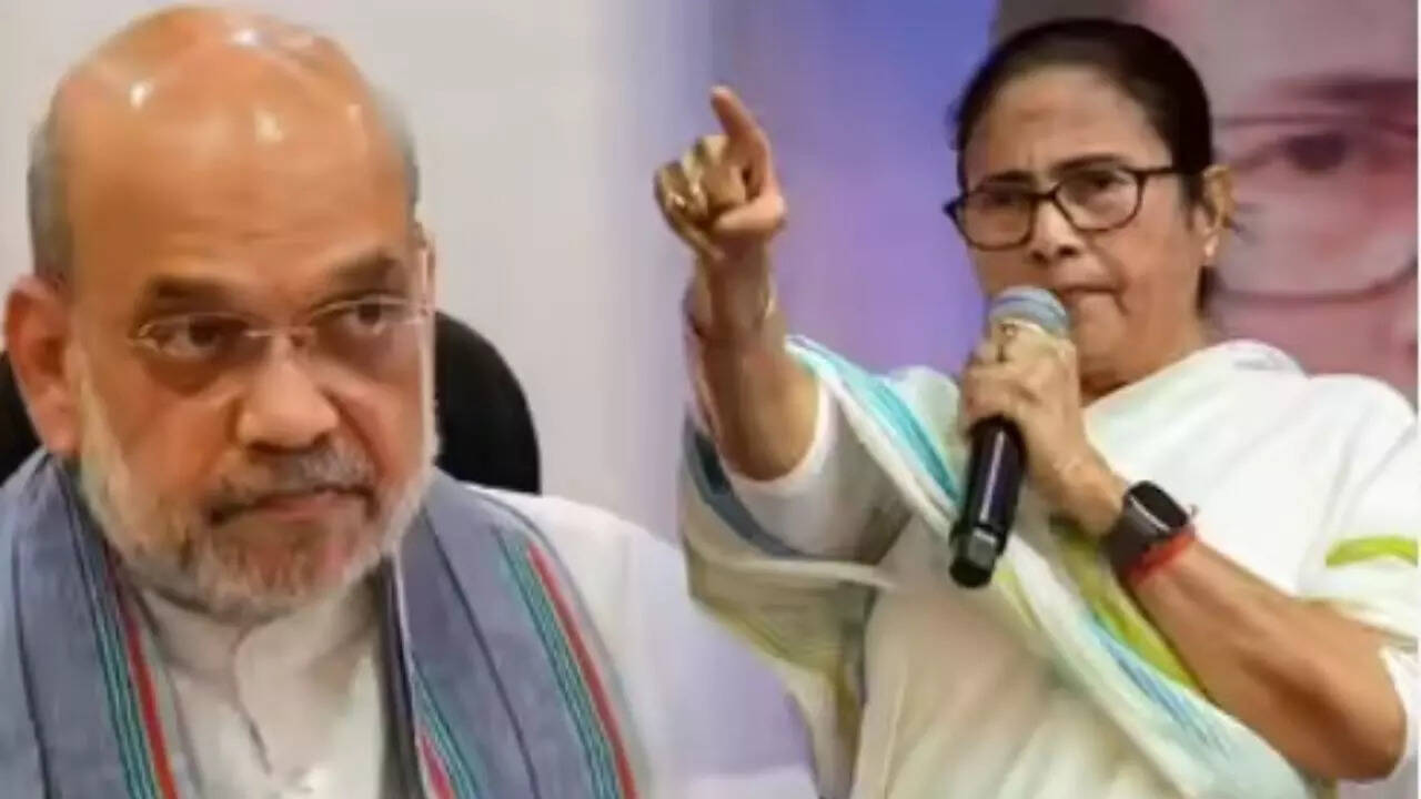 'A Dushasana has come to Bengal': Mamta Banerjee hits back at Amit Shah, denies 'no land' charge