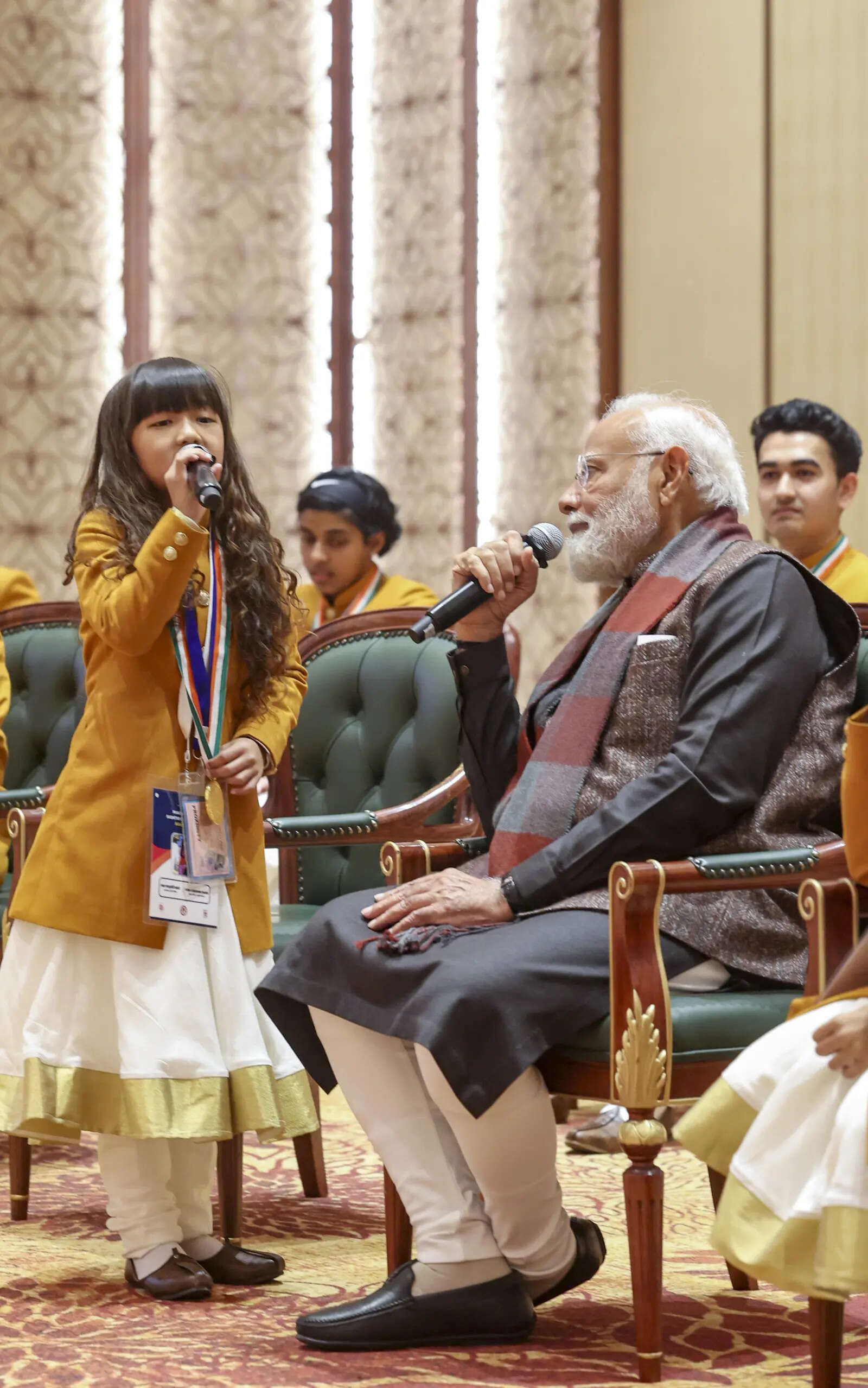 Lunglei DC felicitates Bal Puraskar winner Esther