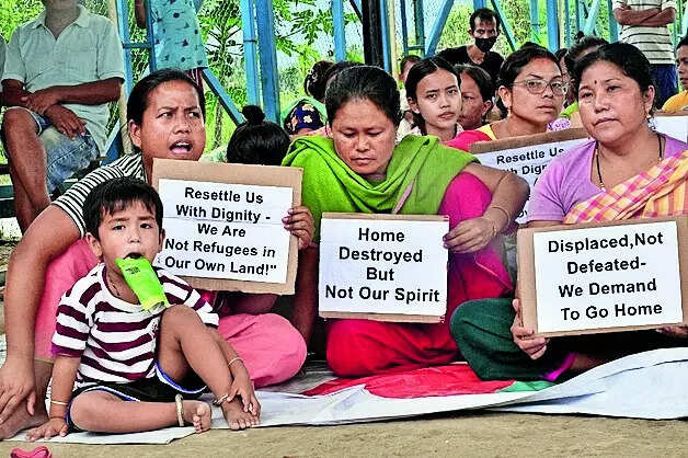 IDPs, Cocomi slam govt silence over resettlement in Manipur