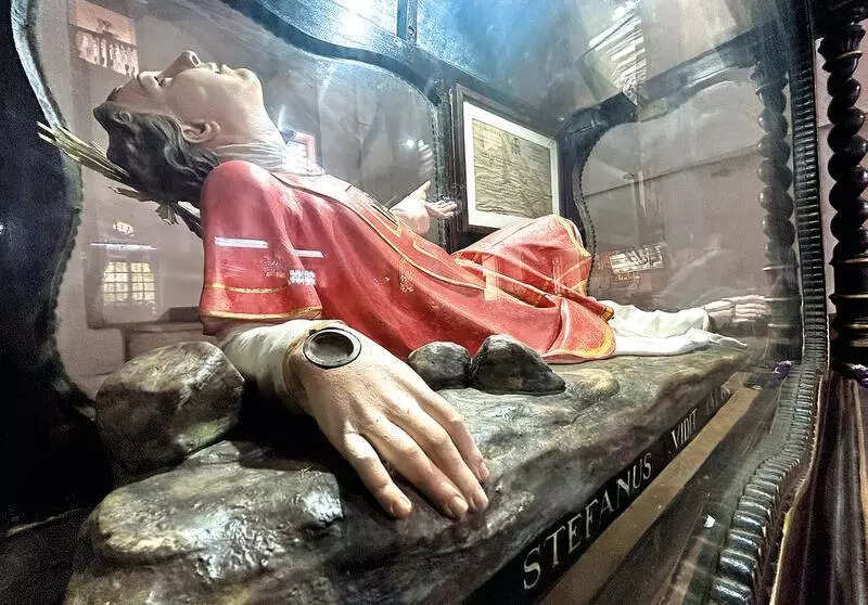 Bone relic of Christianity’s first martyr completes 100 yrs on St Estevam island