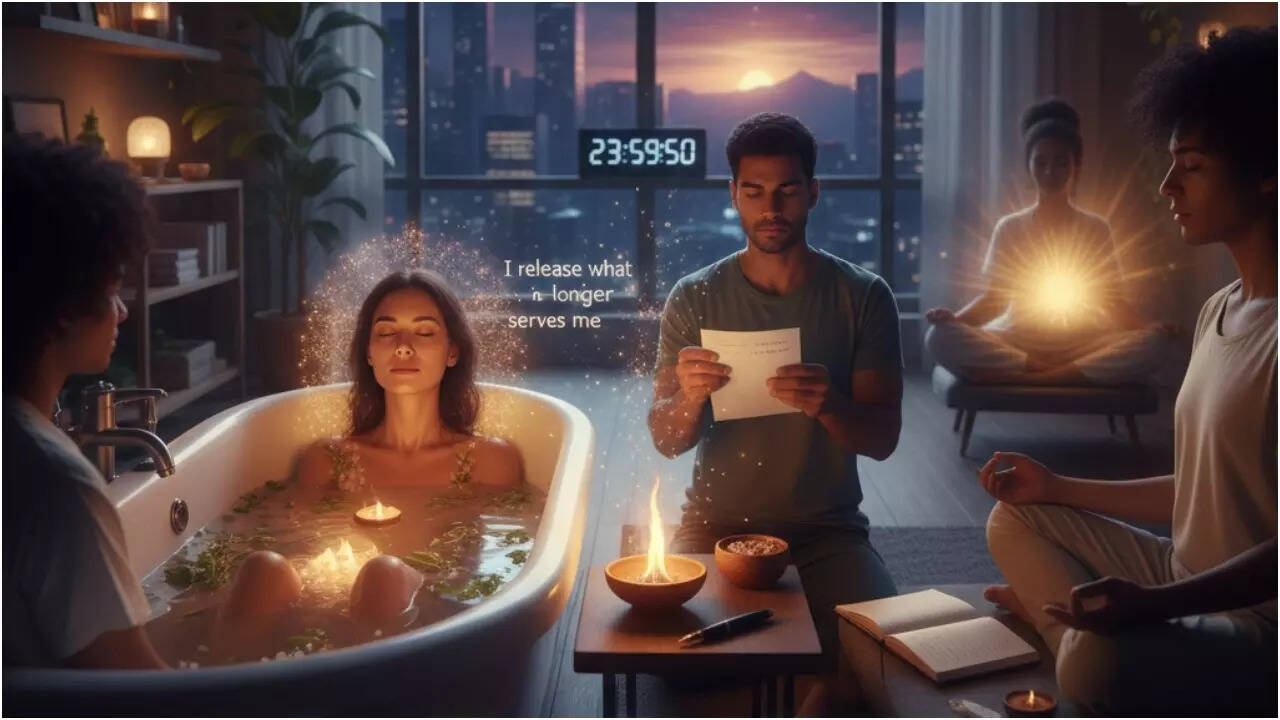 Last-day rituals to cleanse your aura before 2026