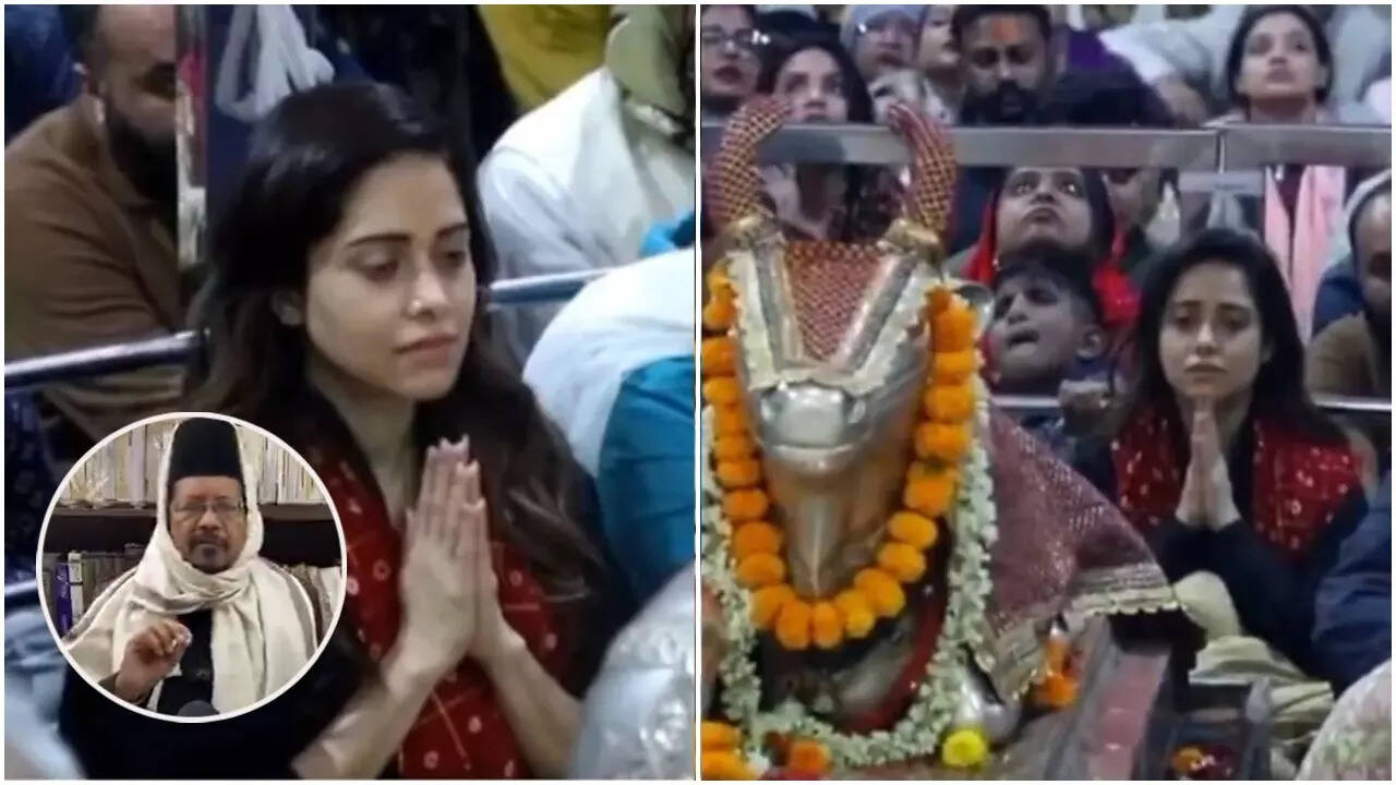 Nushrratt's Mahakaleshwar temple visit sparks controversy