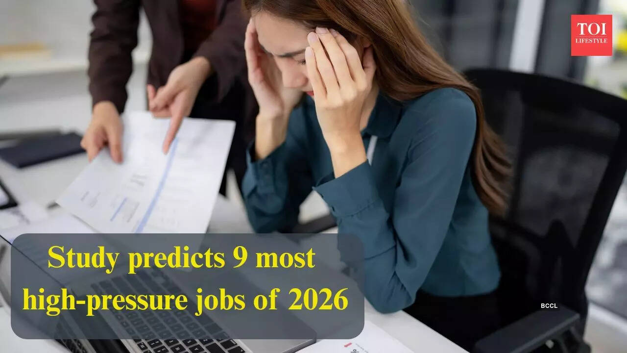 Study predicts 9 most high-pressure jobs of 2026