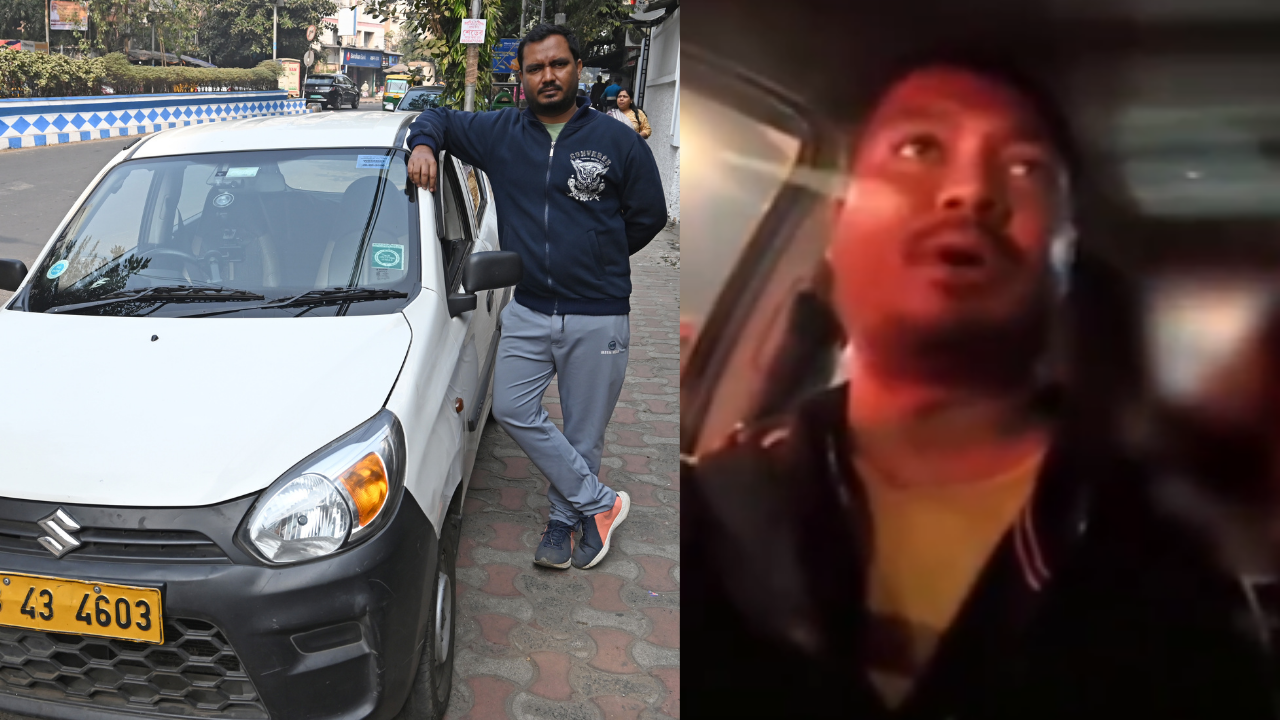 'Take care of yourself, your Ma': Kolkata cabby ensures drunk passenger reaches home safely on Christmas-eve; says it was 'basic humanity' - watch